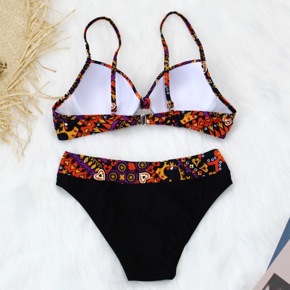2022-Two-Piece-Swimwear-Women-Purple-Bikinis-Printing-Swimsuits-Push-Up-Floral-Summer-Swimming-Wear-Sexy-2
