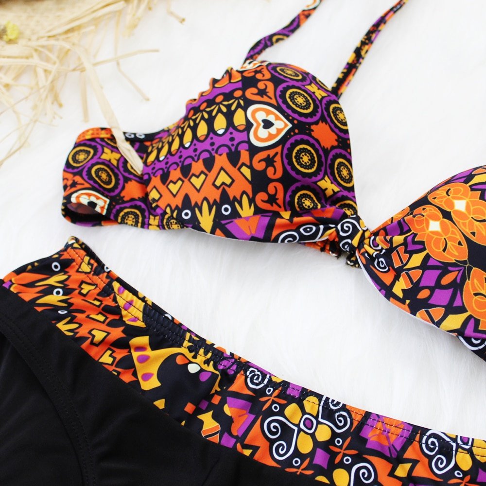 2022-Two-Piece-Swimwear-Women-Purple-Bikinis-Printing-Swimsuits-Push-Up-Floral-Summer-Swimming-Wear-Sexy-3
